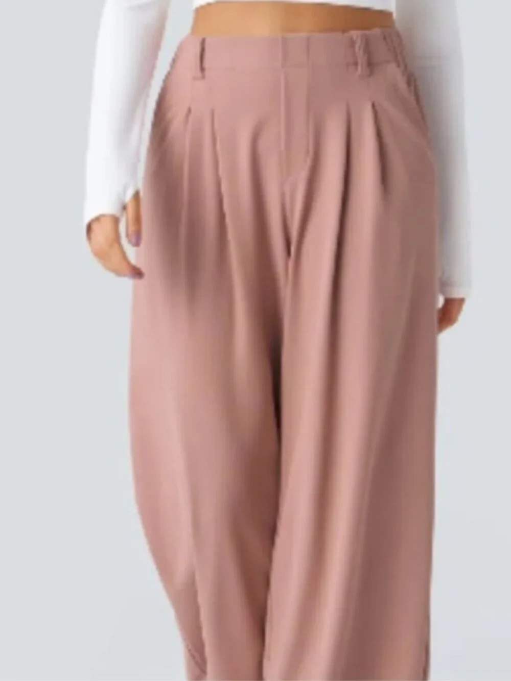 HALARA Flex™ High Waisted Side Pocket Wide Leg Size XS NWT - Picture 4 of 8